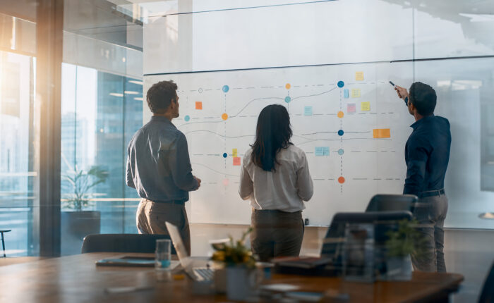 technology business multiple paths choice