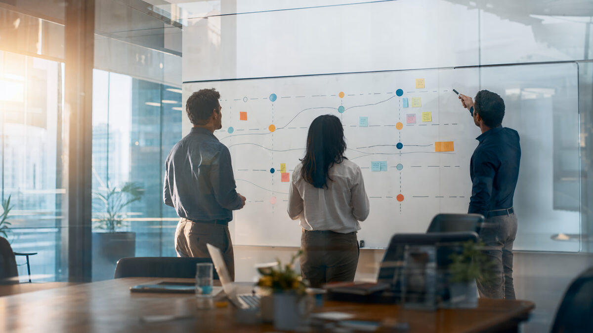 technology business multiple paths choice